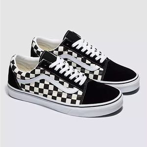 Vans old skool primary check shoe